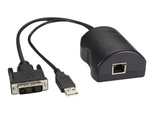 Black Box DCX3000 Digital CATx KVM Matrix Server Access Module - video / USB extender - TAA Compliant