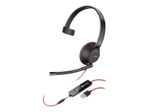 Poly Blackwire C5210 USB-A - Bulk - headset - USB, 3.5 mm jack
