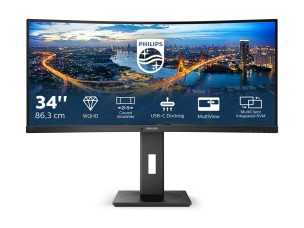 Philips B Line 346B1C - LED monitor - curved - 34"