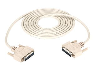 Black Box - serial / parallel extension cable - DB-25 to DB-25 - 3 m