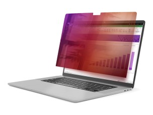 Startech 16-inch MacBook Pro 21/23 Privacy Screen, Gold Filter w/Enhanced Privacy, Computer Security Shield, Double-Sided Screen Protector, +/- 30 Deg. - notebook privacy filter (horizontal)
