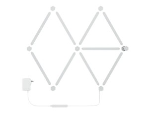 Nanoleaf Lines Starter Kit - wireless lighting set - LED x 9 - 2 W - RGBW light - 1200-6500 K