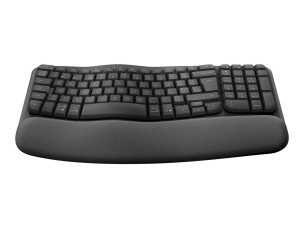Logitech Ergo Series Wave Keys for Business - keyboard - QWERTY - graphite Input Device