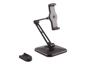Startech Universal Tablet Stand - Portable Tablet Stand w/ Optional Wallmount Base - Adjustable Pivoting Tablet Stand (ARMTBLTDT) mounting kit - adjustable arm - for tablet