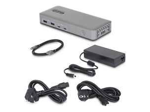 Startech - docking station - USB-C 3.2 Gen 2 - HDMI, 2 x DP - 1GbE