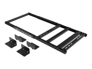 Next Level Racing - racing simulator cockpit motion adapter frame - premium anodised aluminium, carbon steel - black