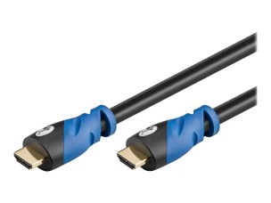 goobay Premium High Speed - HDMI cable with Ethernet - 1.5 m