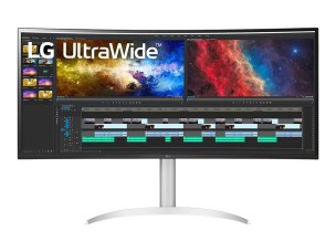 LG UltraWide 38BQ85C-W - LED monitor - curved - 38" - HDR