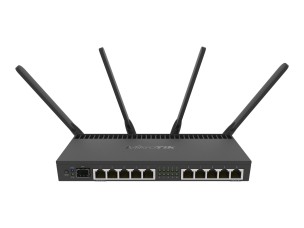 MikroTik RB4011iGS+5HacQ2HnD-IN - wireless router - Wi-Fi 5 - desktop