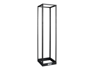 Eaton Tripp Lite Series 45U 4-Post Open Frame Rack Cabinet Square Holes 1000lb Capacity - rack - 45U