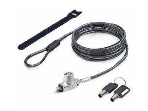 Startech Slim Lock Noble Wedge Slot Compatible, 6.6ft Locking Cable - security cable lock - anti-theft - TAA Compliant