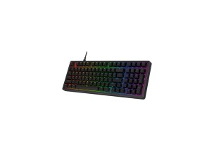 HyperX Origins 2 1800 - keyboard - 8000 Hz polling rate, 100% anti-ghosting, 1.6 mm key travel - QWERTY - US - black Input Device
