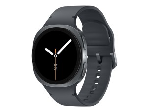 Samsung Galaxy Watch8 - graphite - smart watch with sport band - graphite - 32 GB