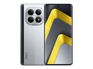 Xiaomi POCO M8 - silver - 5G smartphone - 256 GB - GSM