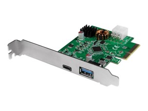 LogiLink - USB adapter - PCIe 3.0 x2 - USB 3.2 Gen 1 x 1 + USB-C with Power Delivery 3.0 x 1