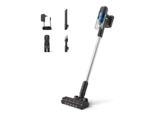 Philips 3000 Series XC3032 - vacuum cleaner - cordless - stick/handheld - 1 battery, included charger - royal blue
