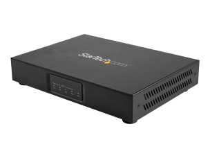 Startech 2x2 HDMI Video Wall Controller, 4K 60Hz HDMI 2.0 Video Input to 4x 1080p Output, Video Wall Processor for Multi Screen Display, Video Wall Splitter, RS232/Ethernet Control - Remote configuration (ST124HDVW) - video/audio splitter - 4 ports