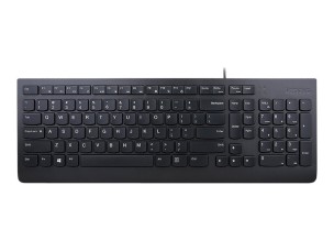 Lenovo Essential - keyboard - 2.5-zone layout - QWERTY - US with Euro symbol - black Input Device