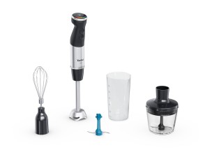 Tefal Quickchef+ HB67E830 - hand blender - polished stainless steel/black