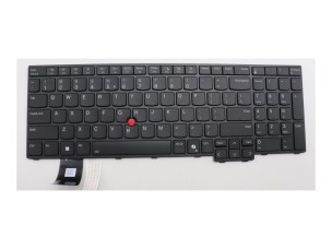 LCFC - notebook replacement keyboard - with Trackpoint - QWERTY - US English - black Input Device