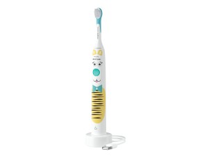 Philips Sonicare For Kids HX3601 - Design a Pet Edition - tooth brush - white/aqua blue