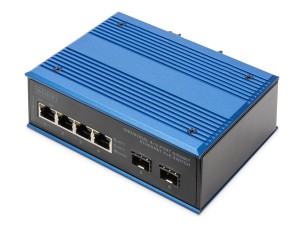DIGITUS - switch - industrial - 4 ports - unmanaged