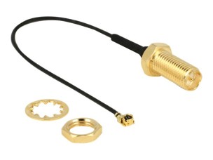 Delock antenna cable - black