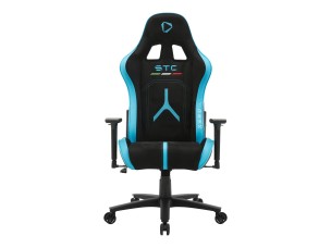 Onex STC Alcantara L - gaming chair - air suede, PVC, microfibre - black, blue