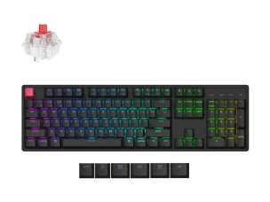 Keychron K10 - Version 2 - keyboard - QMK mechanical - 100% full size Input Device