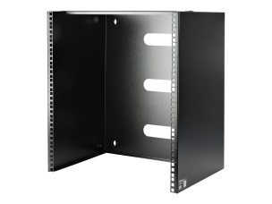 Startech Wall Mount Patch Panel Rack - 15U Wall Mount Rack - 2 Post Open Frame Rack - Wall Mount Network Patch Panel (WALLMNT12) - wall mount bracket - 12U