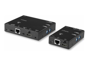Startech HDMI Over IP Extender Kit - Advanced Compression - Transmitter & Receiver (ST12MHDLNHK) - video/audio/infrared extender - HDMI - TAA Compliant
