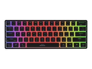 Genesis Thor 660 G2 - keyboard - 60% compact - QWERTY - US - black Input Device