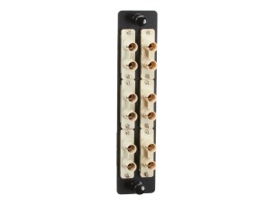 Black Box HD Fiber Adapter Panel - patch panel adapter