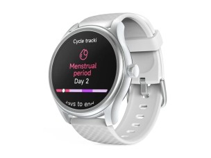 Hama 5010 - silver zinc alloy - smart watch with strap - grey