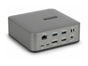 Startech - docking station - USB-C / USB4 / Thunderbolt 3 / Thunderbolt 4 / Thunderbolt 5 / USB-A - HDMI, DP - 1GbE - TAA Compliant