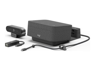 Logitech Logi Dock Focus Room Kit - video conferencing kit - power adapter included