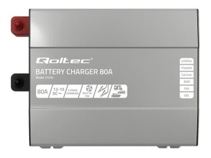 Qoltec Smart Monolith - battery charger - for SLA, AGM, GEL, LiFePO4 batteries