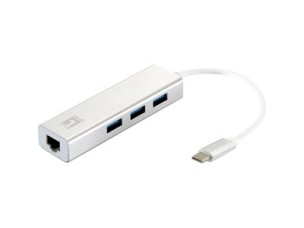 LevelOne USB-0504 - hub - 3 ports