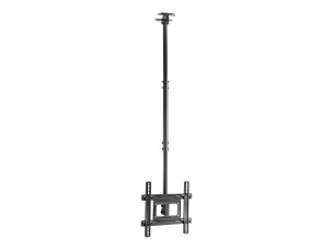 equip bracket - for flat panel - black