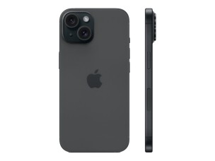 Apple iPhone 15 - black - 5G smartphone - 128 GB - GSM