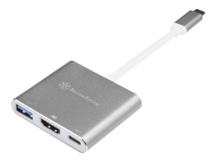 SilverStone EP08 - external video adapter - charcoal