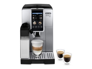 De'Longhi Dinamica Plus ECAM380.85.SB - automatic coffee machine with milk frother - 15 bar - silver/black