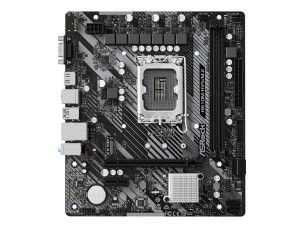 ASRock H610M-HVS/M.2 - 2.0 - motherboard - micro ATX - LGA1700 Socket - H610