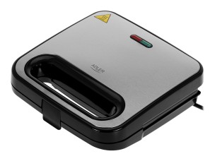 Adler AD 3076 - sandwich maker - silver/black