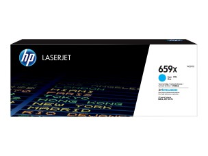 HP 659X - cyan - original - LaserJet - toner cartridge (W2011X)
