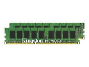 Kingston ValueRAM - DDR3 - kit - 4 GB: 2 x 2 GB - DIMM 240-pin - 1066 MHz / PC3-8500 - unbuffered