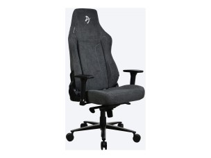 Arozzi Vernazza Extra Large - chair - metal, aluminium, soft fabric - dark grey