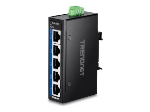 TRENDnet TI-GLC50 - Version V1.xR - switch - industrial, mini - 5 ports - TAA Compliant