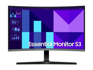 Samsung Essential S3 S27D390GAU - S39GD Series - LED monitor - curved - Full HD (1080p) - 27"