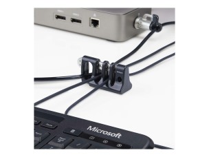 Startech Peripheral Cable Anchor Lock, Keyboard/Mouse Cable Trap - security cable anchor - TAA Compliant